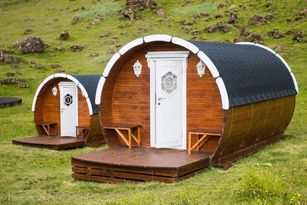 Glamping & Camping Vestmannaøerne Eksteriør billede